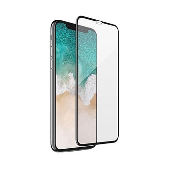 Folie sticla Case friendly Spigen Glass FC iPhone 11 Pro Max / XS Max Black Folie sticla Case friendly Spigen Glass FC iPhone 11 Pro Max / XS Max Black