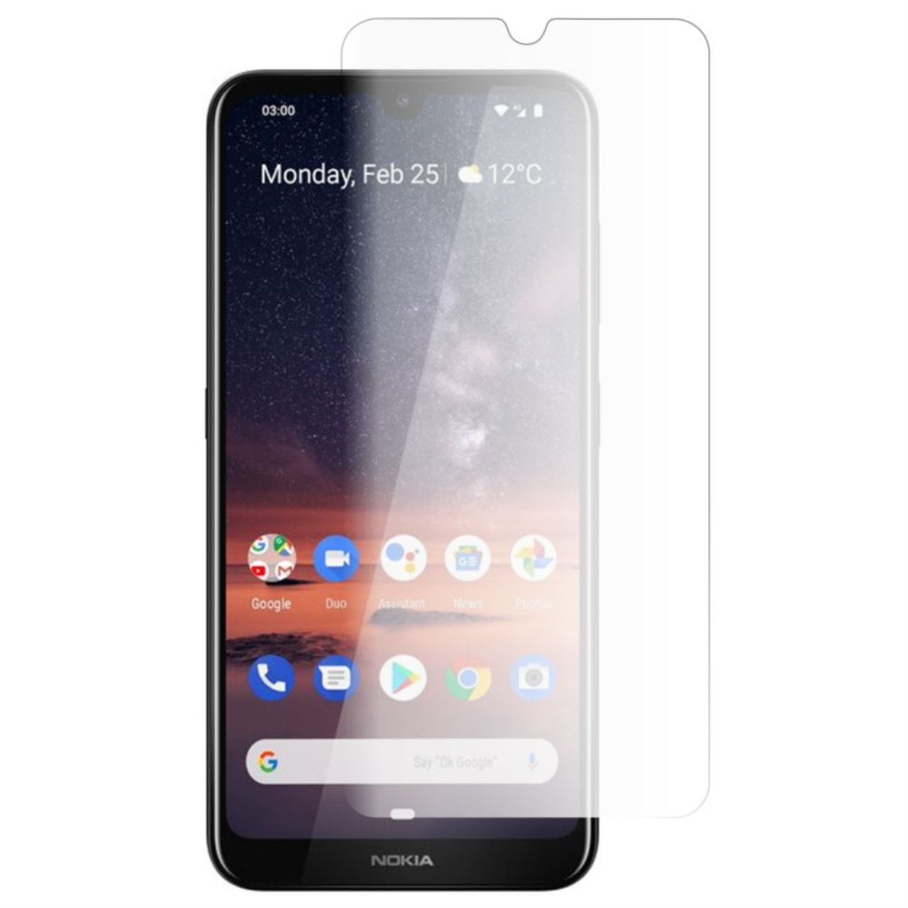 Folie de protectie tempered glass Nokia 3.2 Transparenta