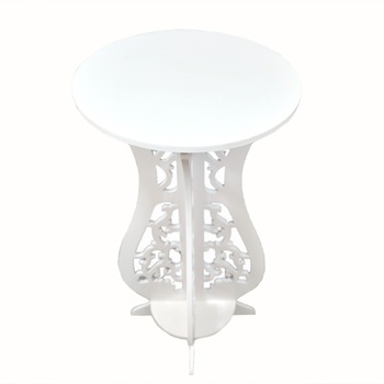 Masa Accent 110283, Alb, 26x44 cm, MDF Masa Accent 110283, Alb, 26x44 cm, MDF