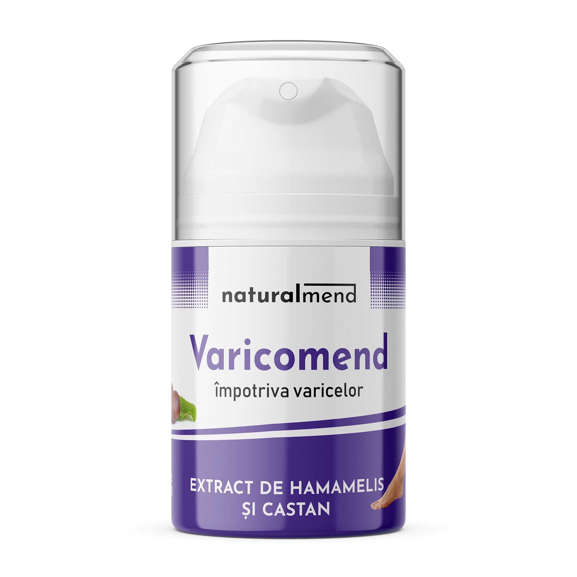 Crema Varice Naturalmend Varicomend Pentru Picioare Cu Varice 50ml Emagro
