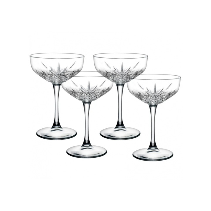 Pasabahce Timeless pezsgős pohár készlet, 255 ml, 4 db