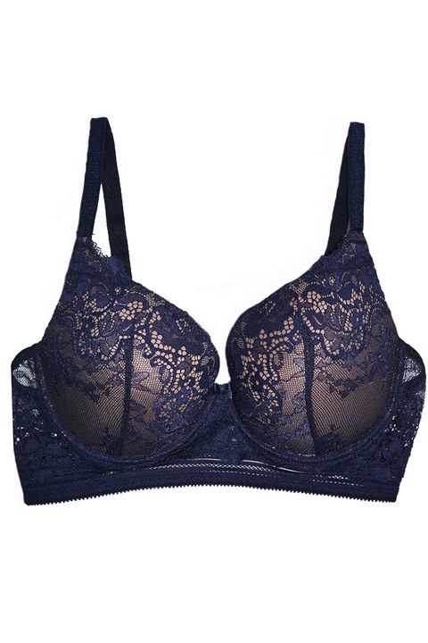 Sutien, Lormar, Dantela, Albastru, 5D