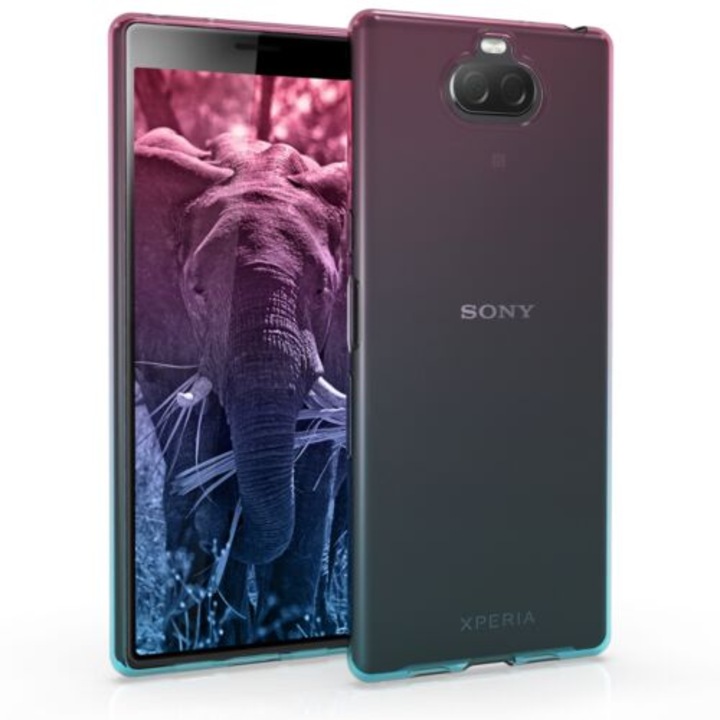 Калъф за Sony Xperia 10, силиконов, розов, 46564.06