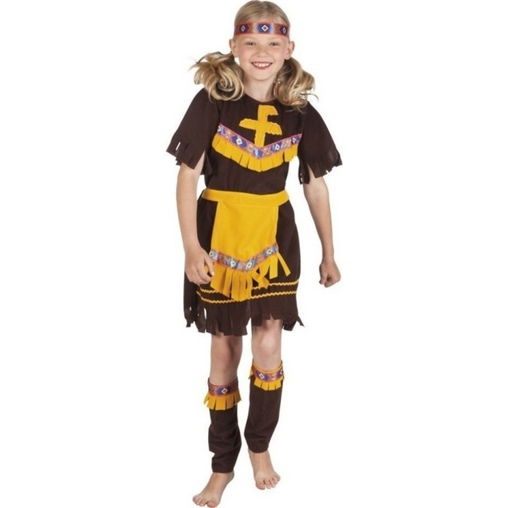 Costum Indian Fetite 4-6 ani