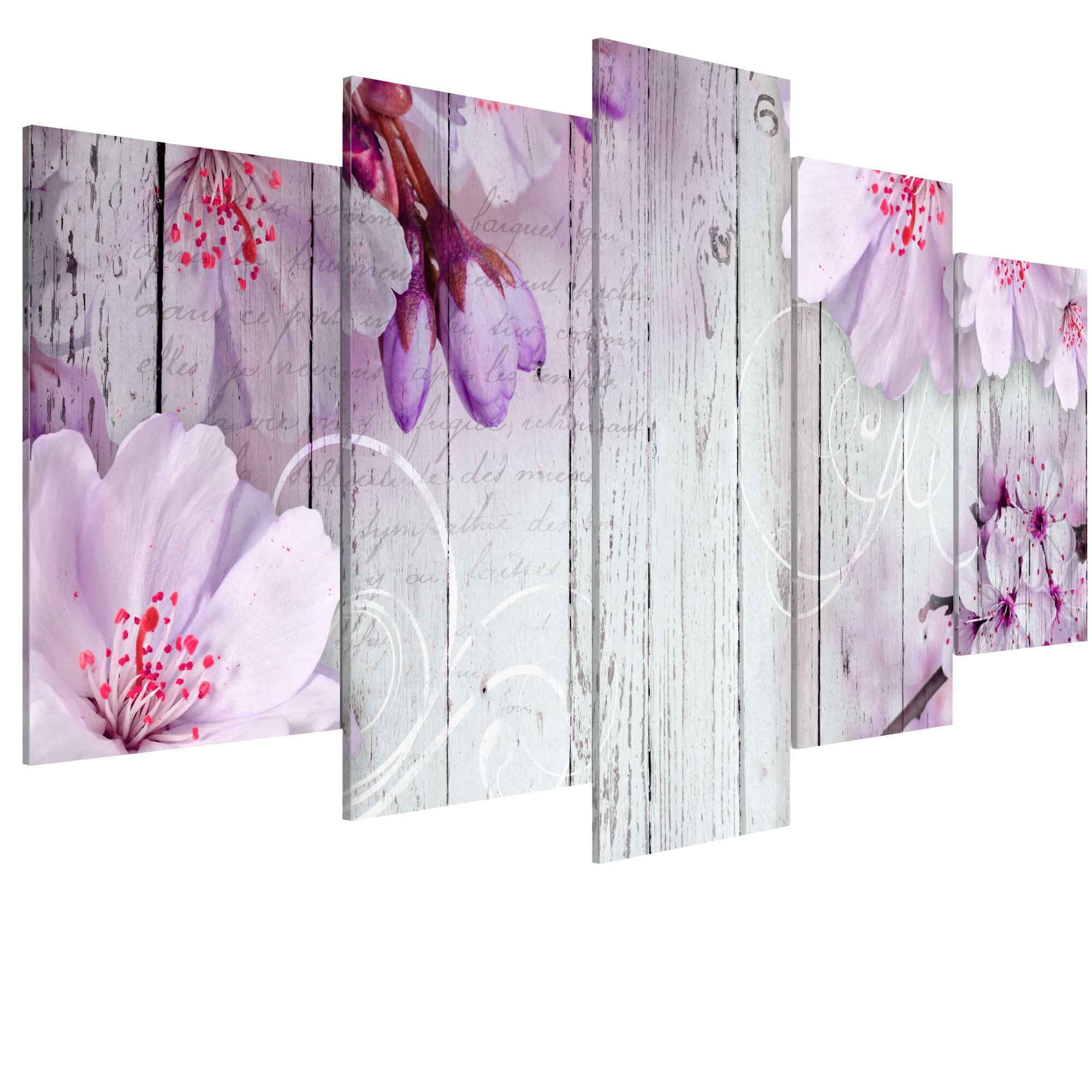 Tablou canvas 5 piese - Momente trecatoare - 100 x 50 cm