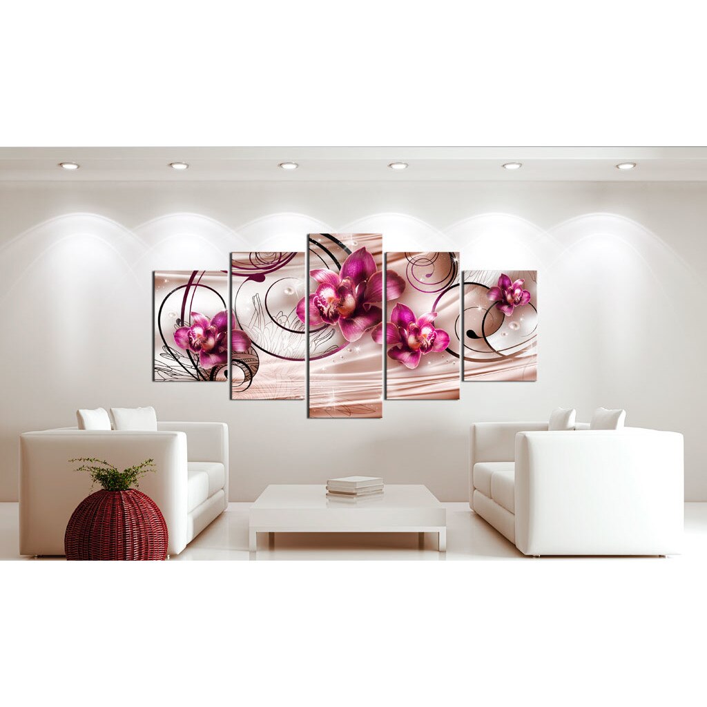 Tablou canvas 5 piese - Perla dans - 200 x 100 cm