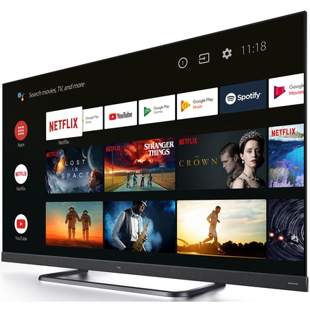 Televizor LED Smart Android TCL 164 cm, 65EC780, 4K Ultra HD, Clasa A+