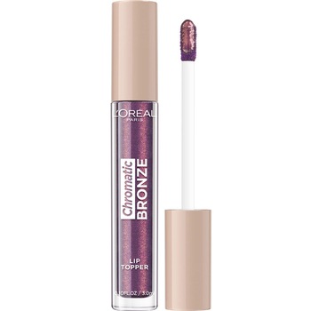 Luciu de Buze Metalizat L'Oreal Paris Chromatic Bronze Lip Topper, 03 Purple Fizz, 3 ml Luciu de Buze Metalizat L'Oreal Paris Chromatic Bronze Lip Topper, 03 Purple Fizz, 3 ml