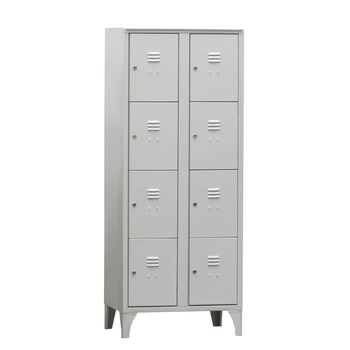 Dulap Vestiar metalic cu picioare si 8 compartimente 170/08, 700x500x1800 mm Dulap Vestiar metalic cu picioare si 8 compartimente 170/08, 700x500x1800 mm
