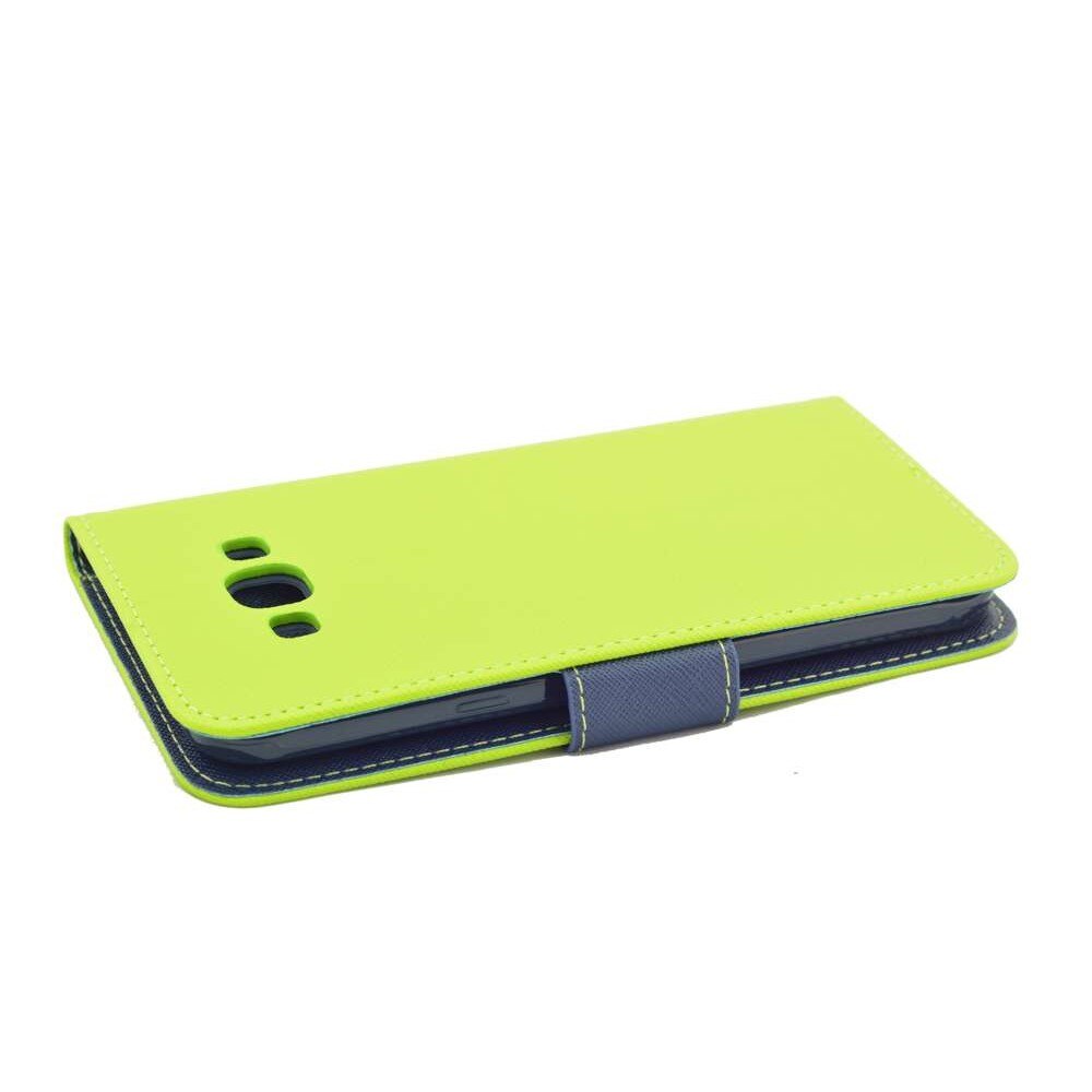 Husa piele Samsung Galaxy A8 A800,Fancy, lime