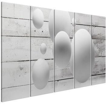Tablou canvas 5 piese - Bile Si table Inguste - 200 x 80 cm Tablou canvas 5 piese - Bile Si table Inguste - 200 x 80 cm