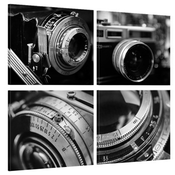 Tablou canvas 4 piese - Camerele de epoca - 40 x 40 cm Tablou canvas 4 piese - Camerele de epoca - 40 x 40 cm