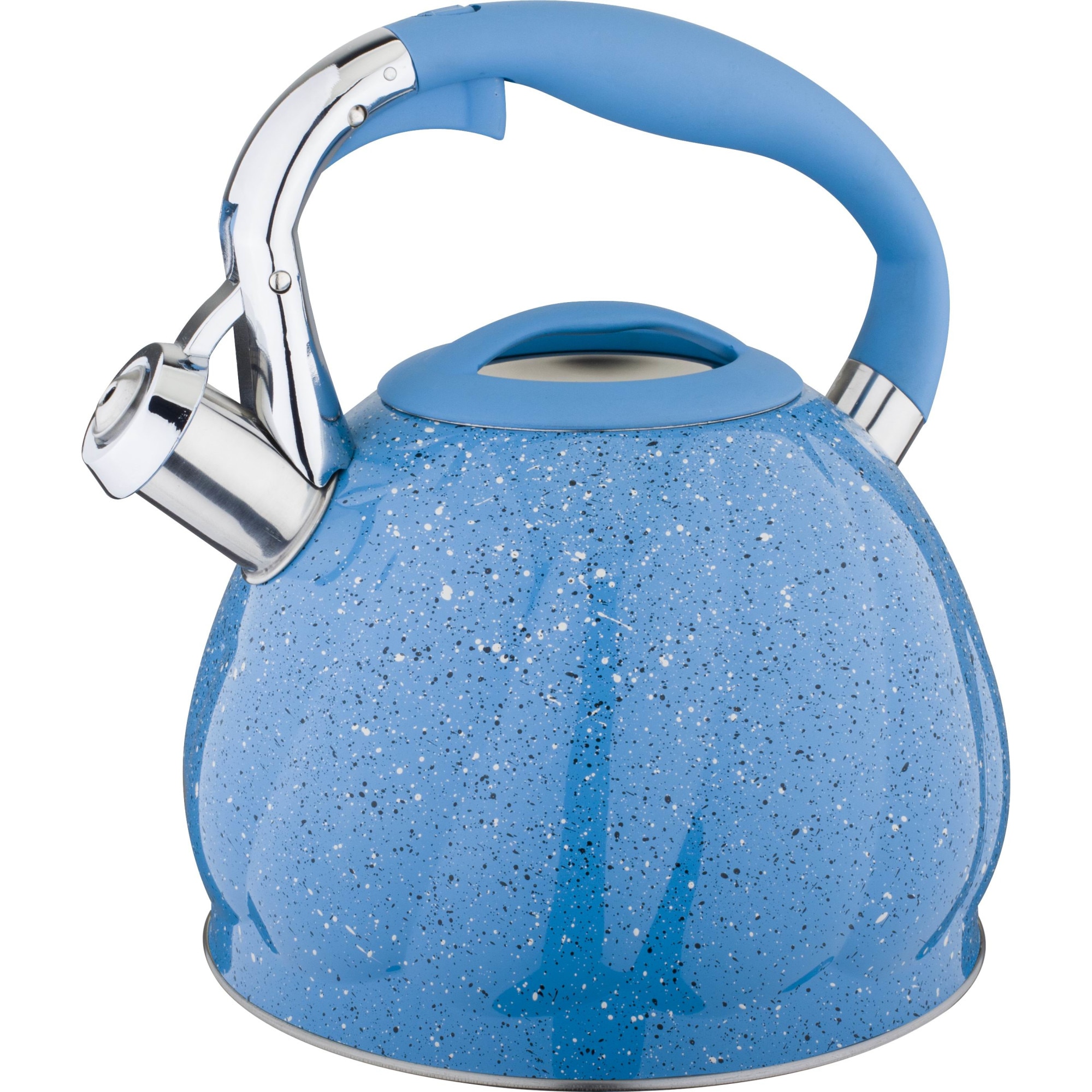 Ceainic Bohmann din inox, 3L, bleu marmorat