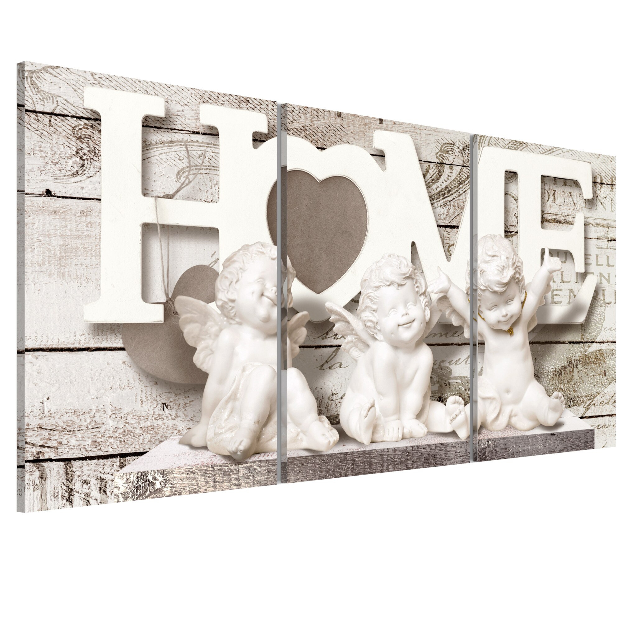 Tablou canvas 3 piese - Caminul ceresc - 60 x 30 cm