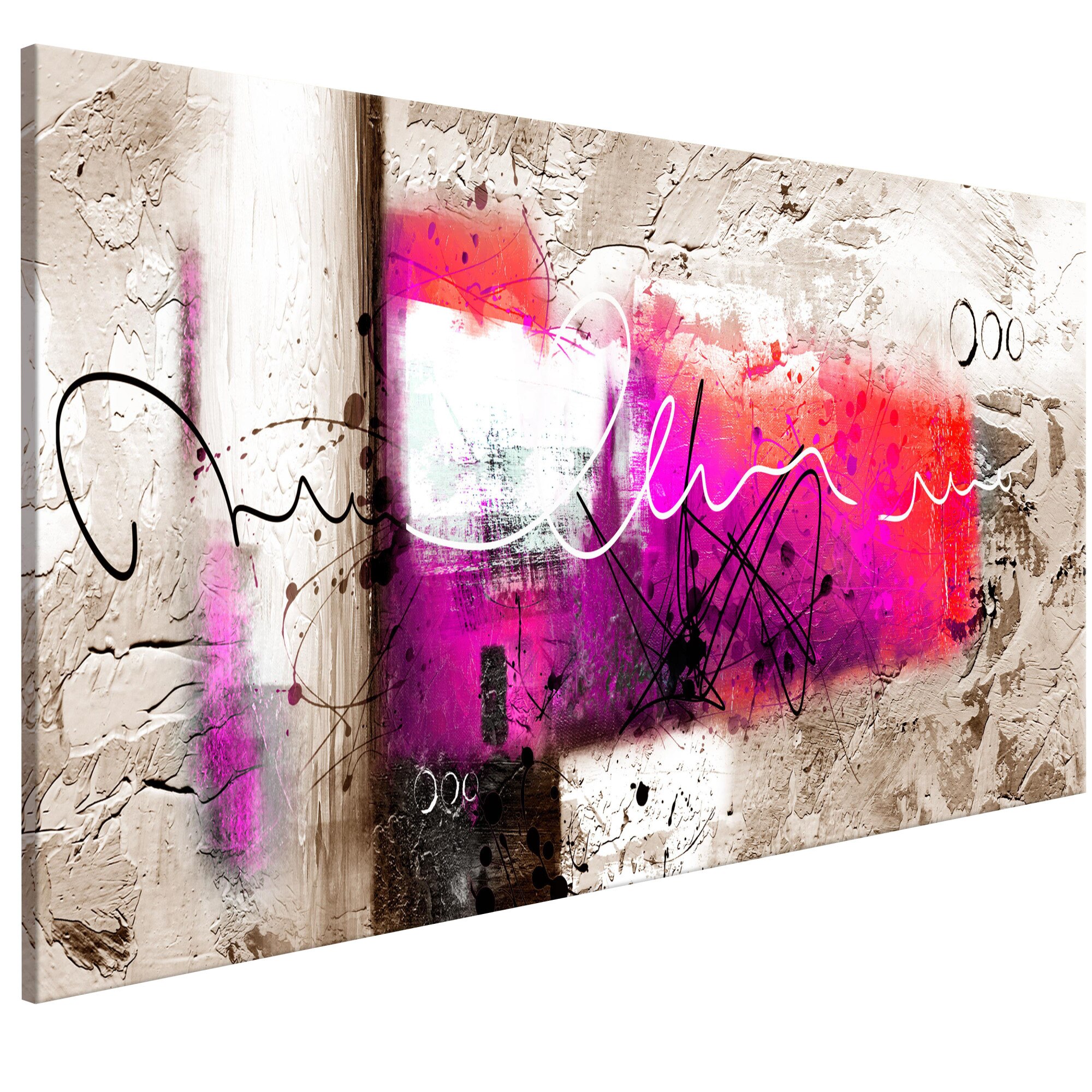 Tablou canvas - Ciocan roz Ingust - 135 x 45 cm