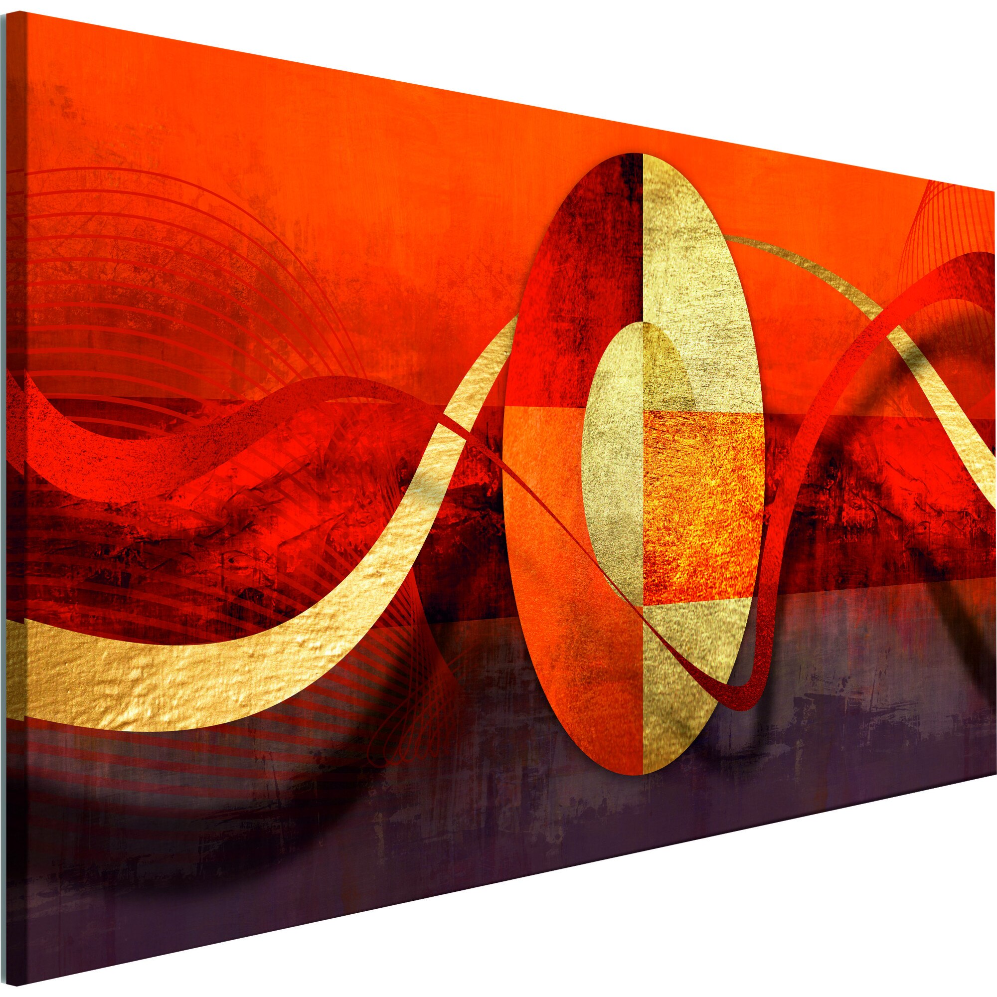 Tablou canvas - Cercul vietii Inguste - 120 x 40 cm
