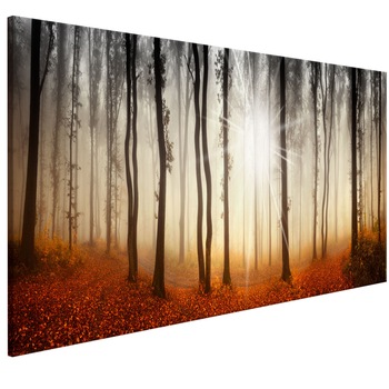 Tablou canvas - Ceata de toamna - 120 x 40 cm