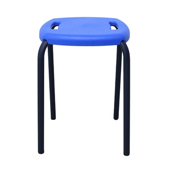 Scaun bucatarie BOOM Black, Albastru Scaun bucatarie BOOM Black, Albastru