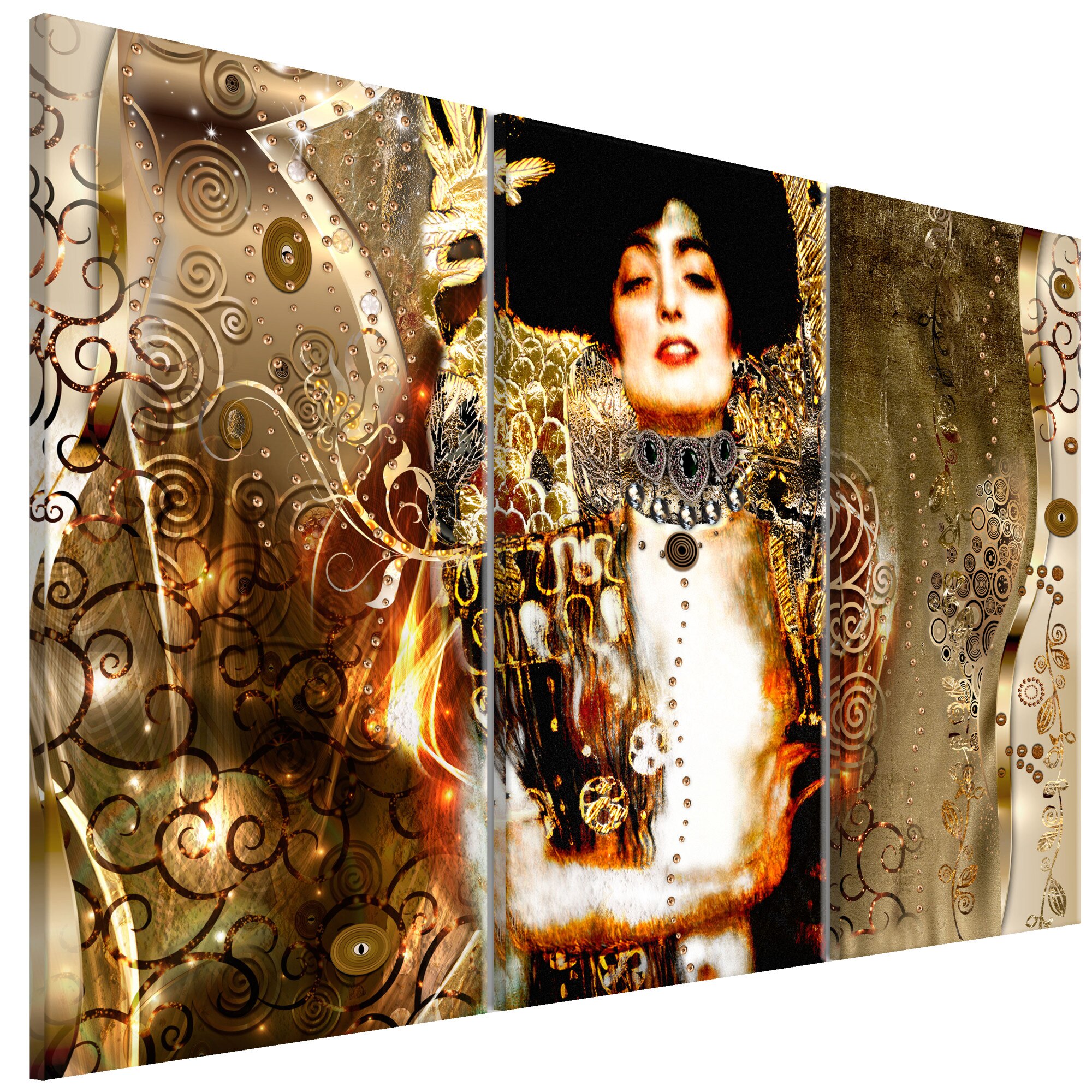 Tablou canvas 3 piese - Judith Green - 90 x 60 cm