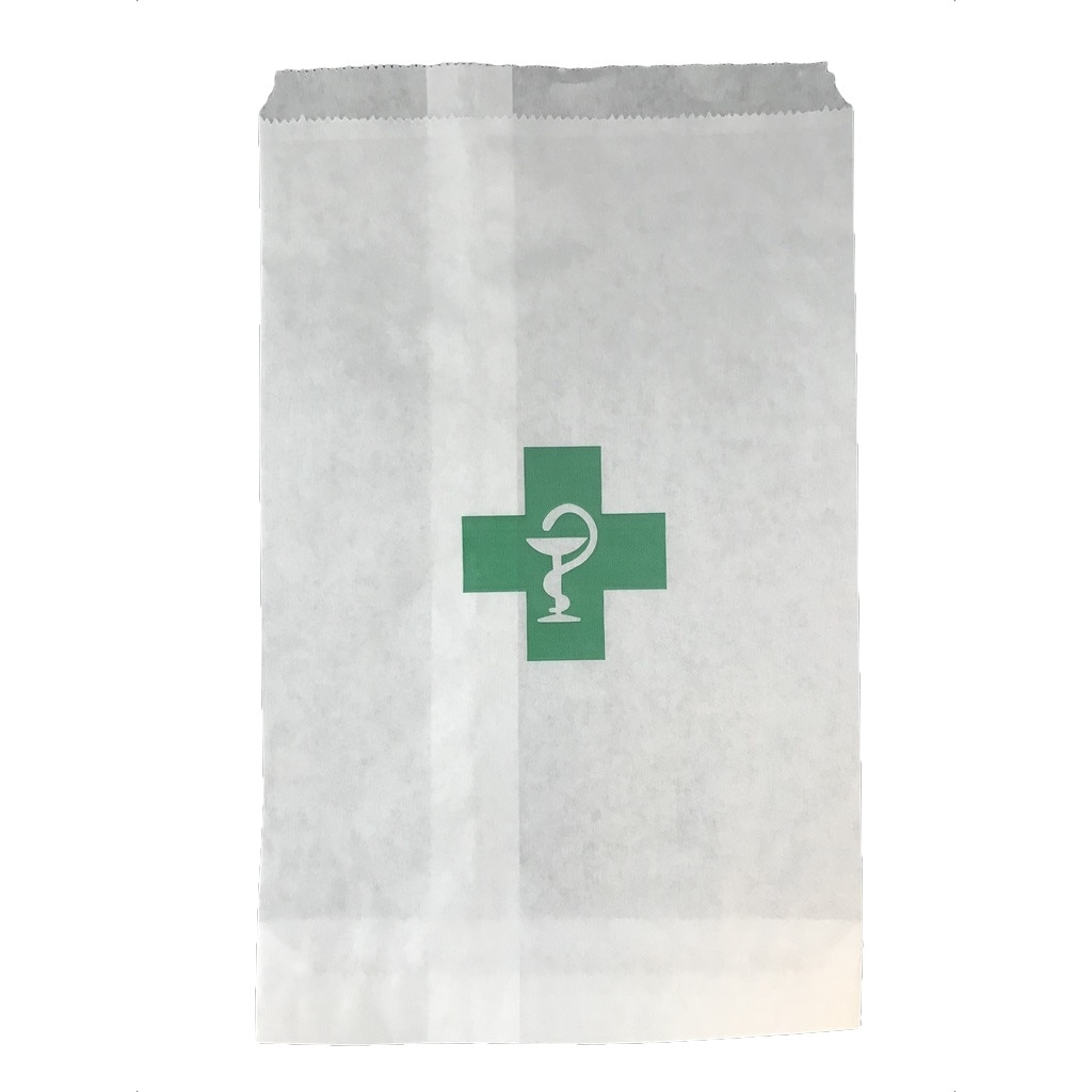 Pungi de farmacie 15 cm x 25 cm , 100 bucati / set