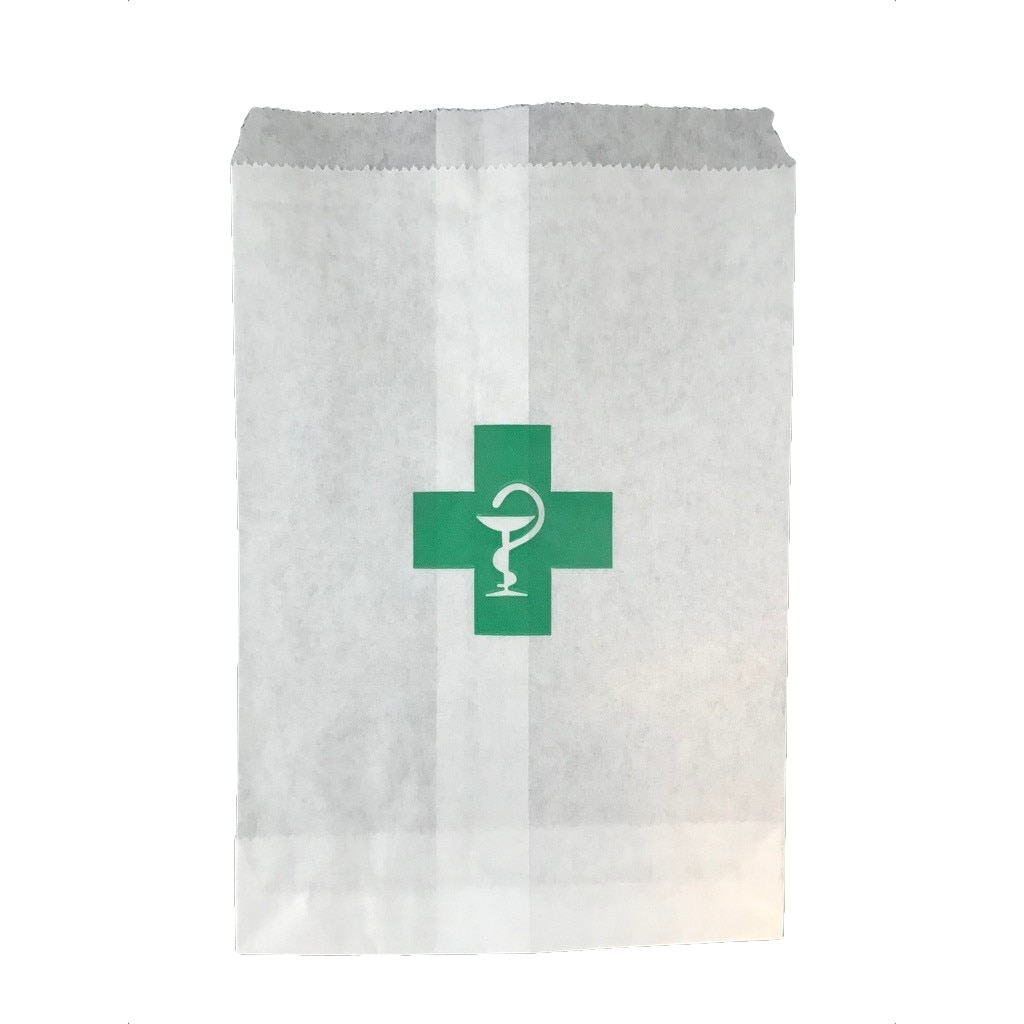 Pungi de farmacie 13 cm x 20 cm , 100 bucati / set
