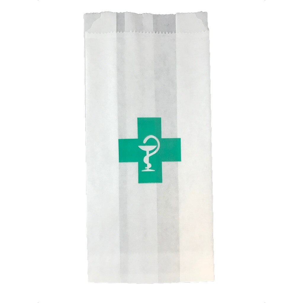 Pungi de farmacie 8,5 cm x 4 cm x 18 cm , 100 bucati / set