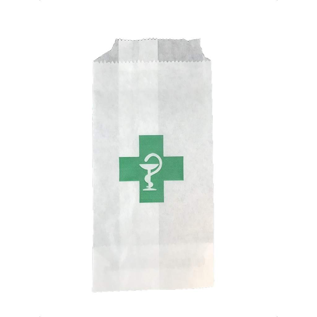 Pungi de farmacie , 7 cm x 15 cm , 100 bucati / set