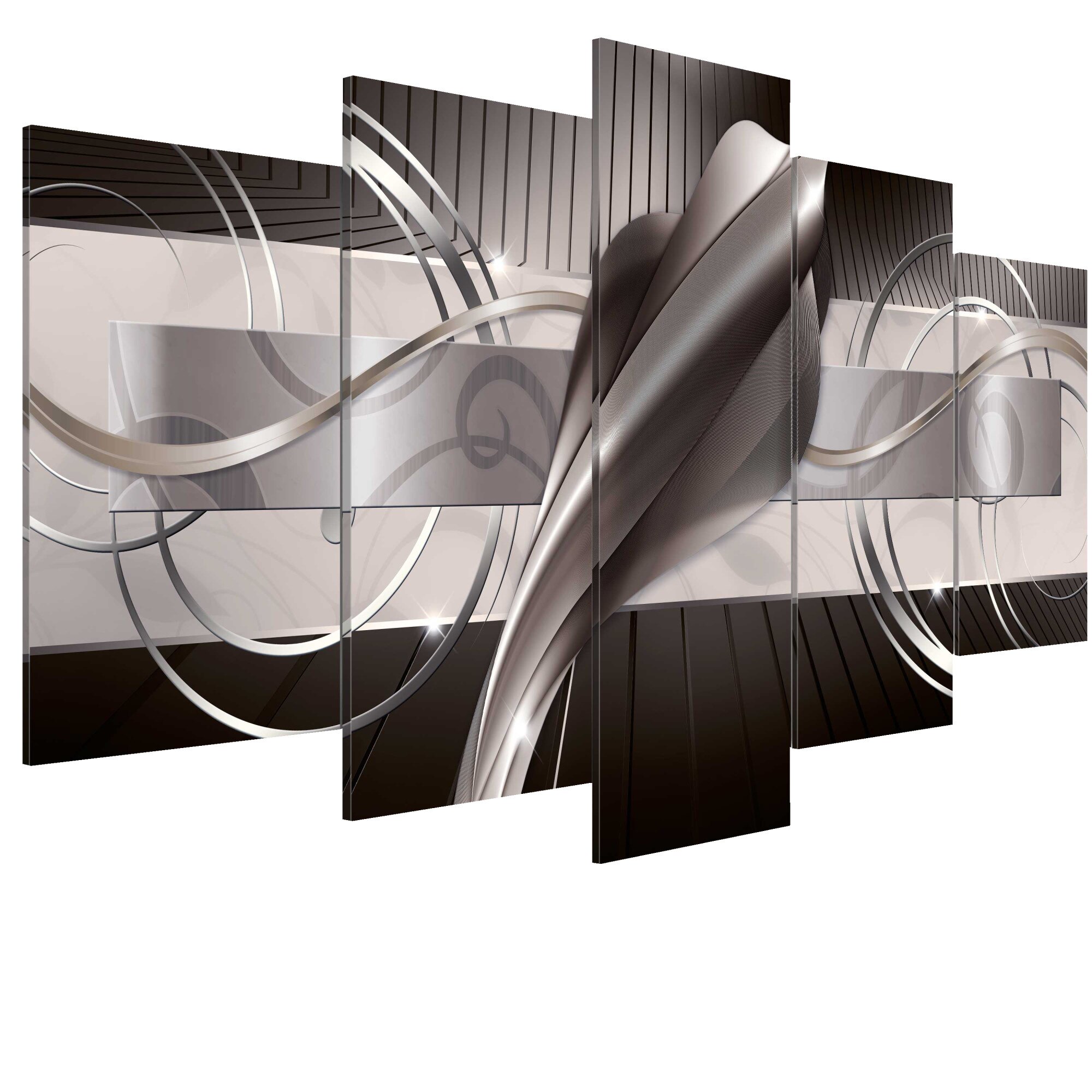 Tablou canvas 5 piese - Cobra Attack - 200 x 100 cm