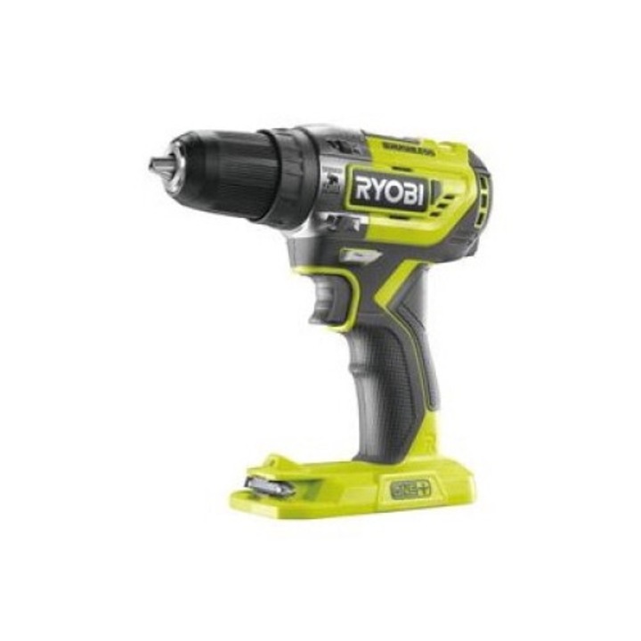 Masina de gaurit si insurubat R18PD5-0 compatibila cu acumulator 18 V functie de percutie 2 viteze Ryobi