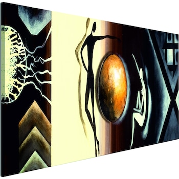 Tablou canvas - Conversatie Ingusta - 120 x 40 cm