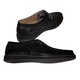 Pantof-mocasin LIRA barbati piele naturala, negru, 44