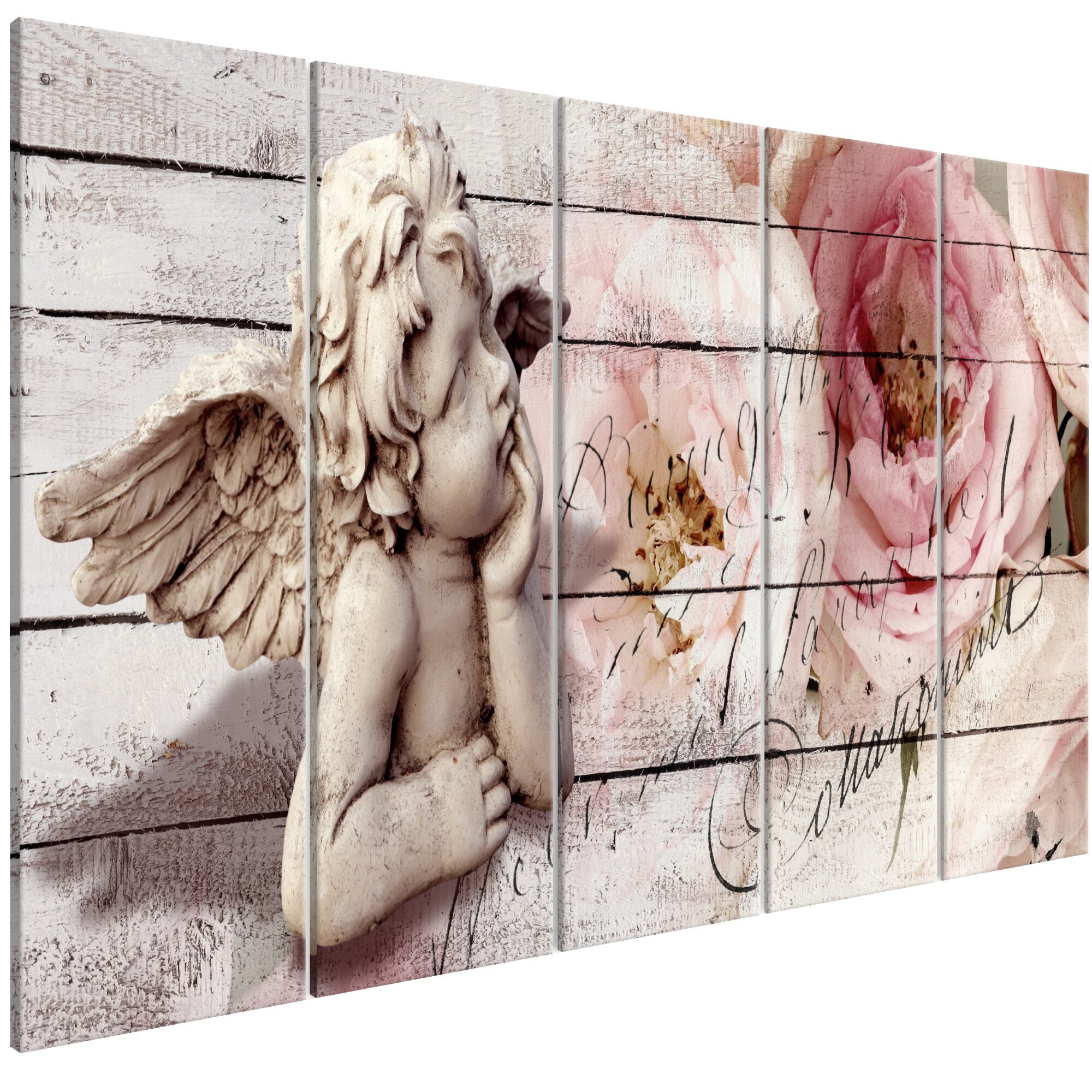 Tablou canvas 5 piese - Contemplare Ingusta - 200 x 80 cm