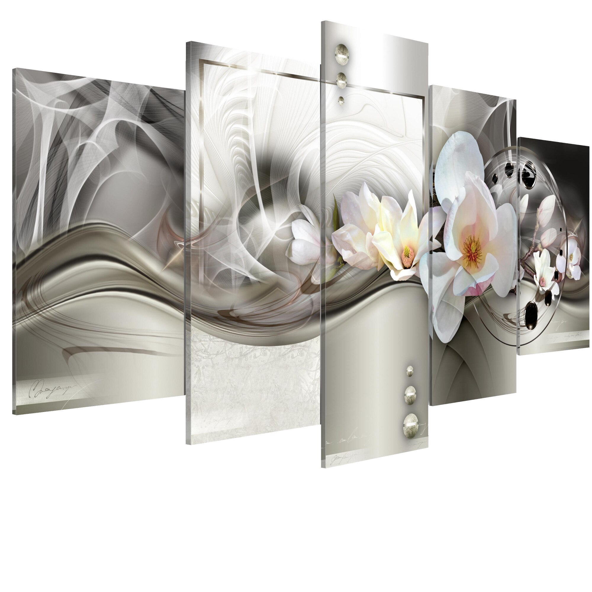 Tablou canvas 5 piese - Cosmic Tourné © e - 100 x 50 cm