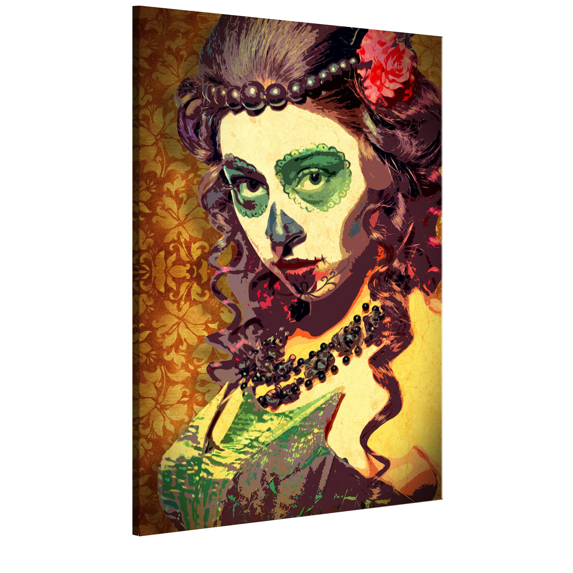 Tablou canvas - Craniu mexican - 40 x 60 cm