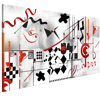 Tablou canvas - Maze Inguste - 120 x 40 cm Tablou canvas - Maze Inguste - 120 x 40 cm