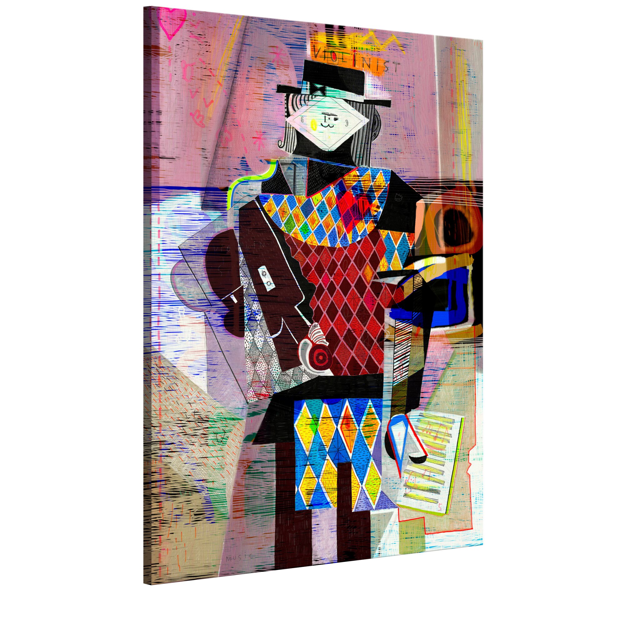 Tablou canvas - Melodia modernitatii - 60 x 90 cm