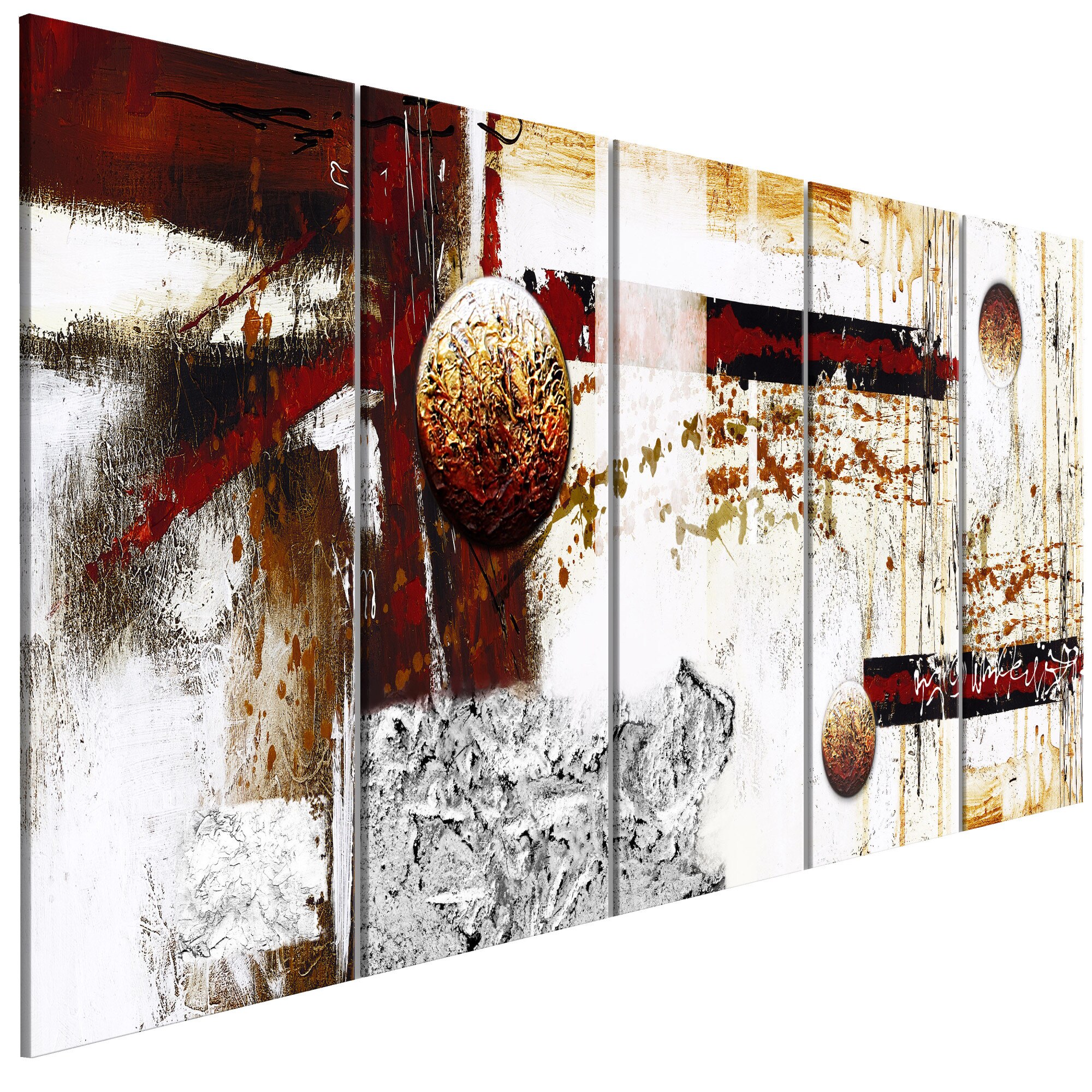 Tablou canvas 5 piese - Dinamica In spatiul Ingust - 200 x 80 cm