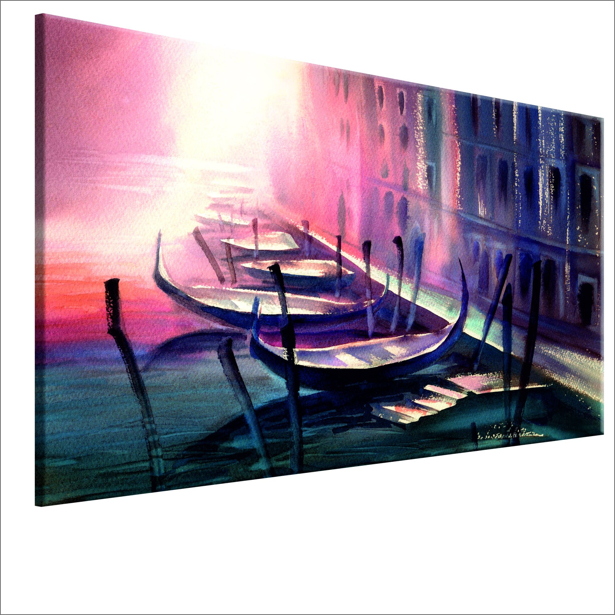 Tablou canvas - Dimineata devreme la Venetia - 90 x 60 cm