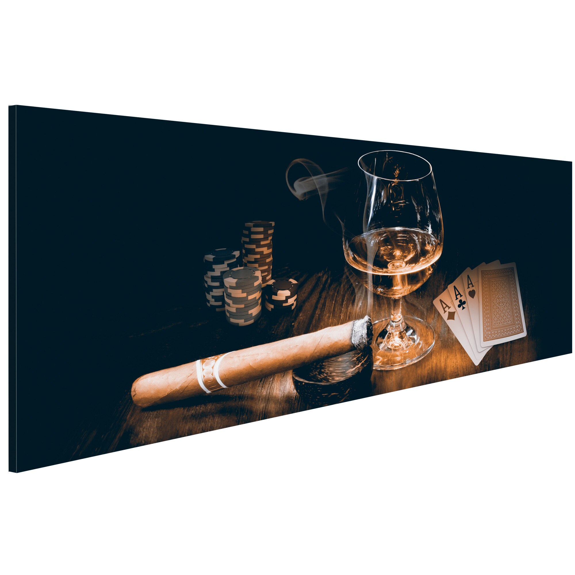 Tablou canvas - Divertisment elegant - 135 x 45 cm