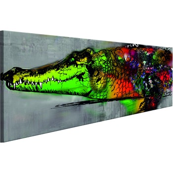 Tablou canvas - Fiara colorata - 120 x 40 cm