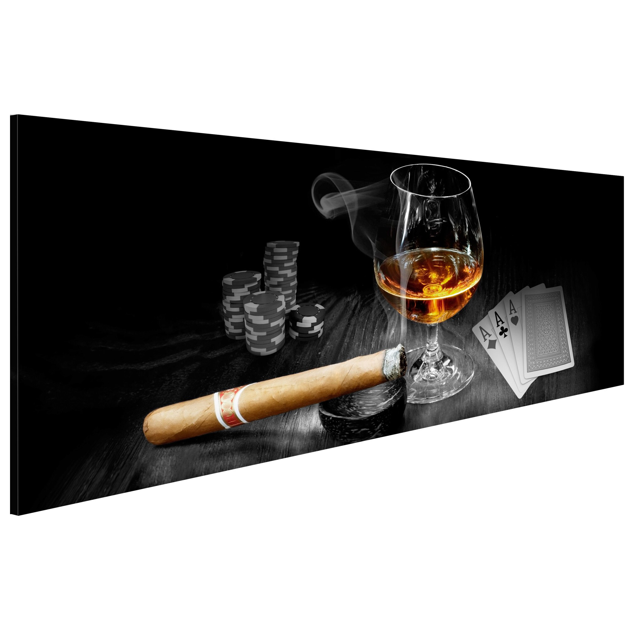 Tablou canvas - Noir DÃ © domn - 135 x 45 cm