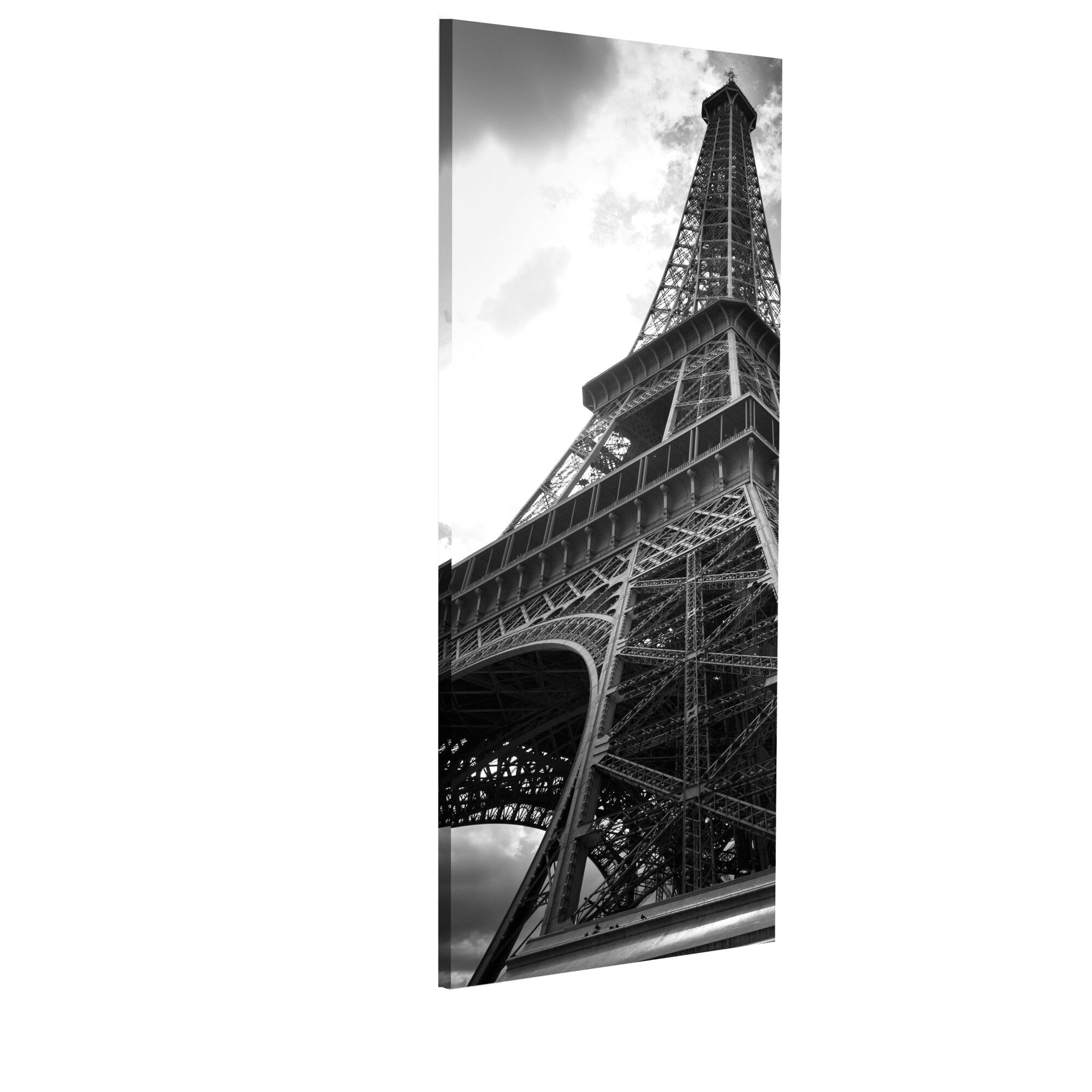 Tablou canvas - Oneiric Paris alb-negru - 45 x 135 cm