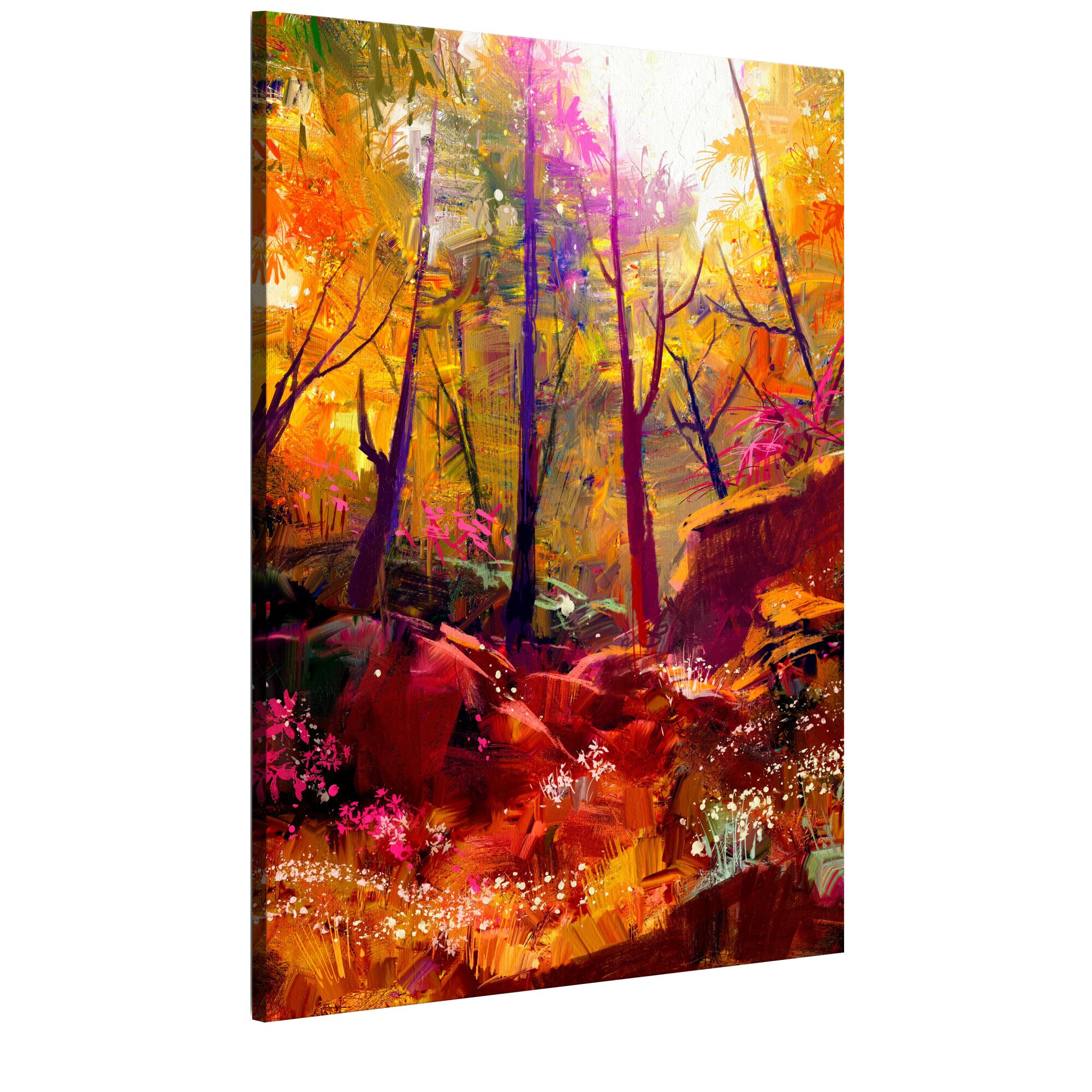 Tablou canvas - Padure pictata - 40 x 60 cm