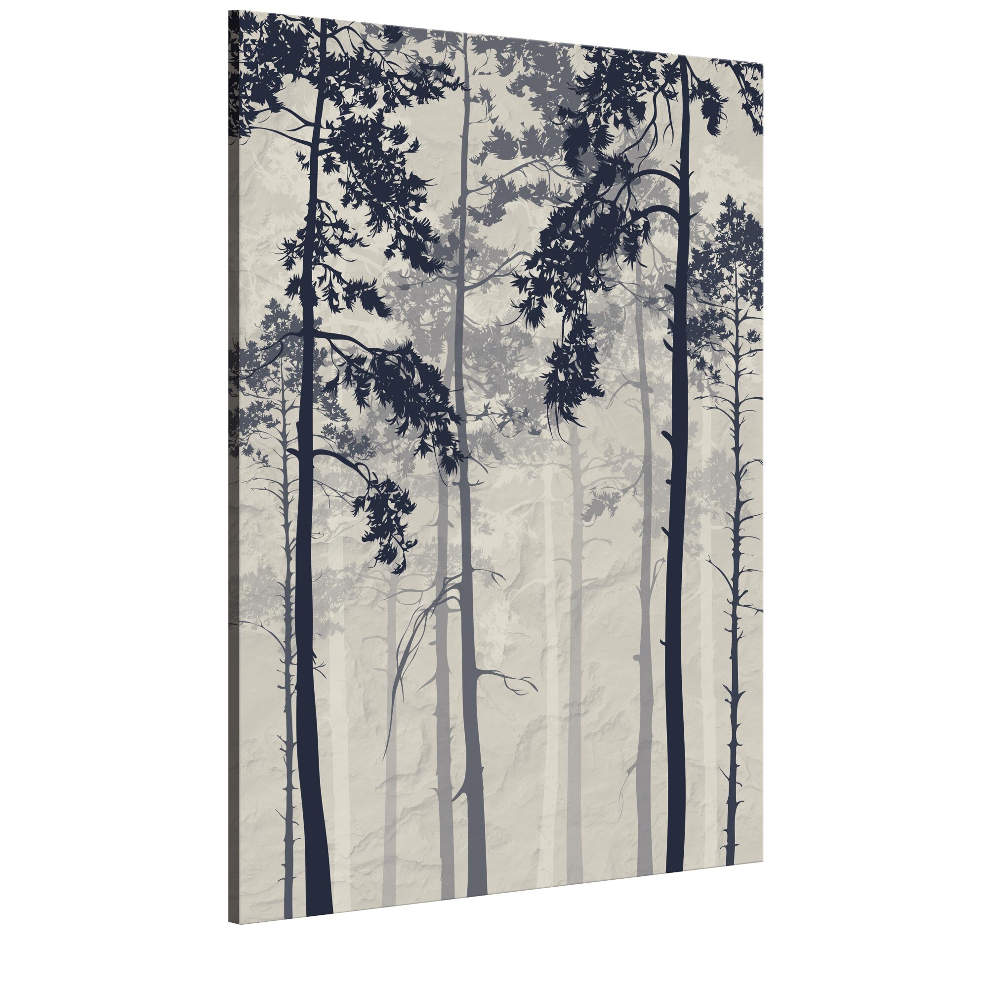 Tablou canvas - Padure In ceata - 40 x 60 cm