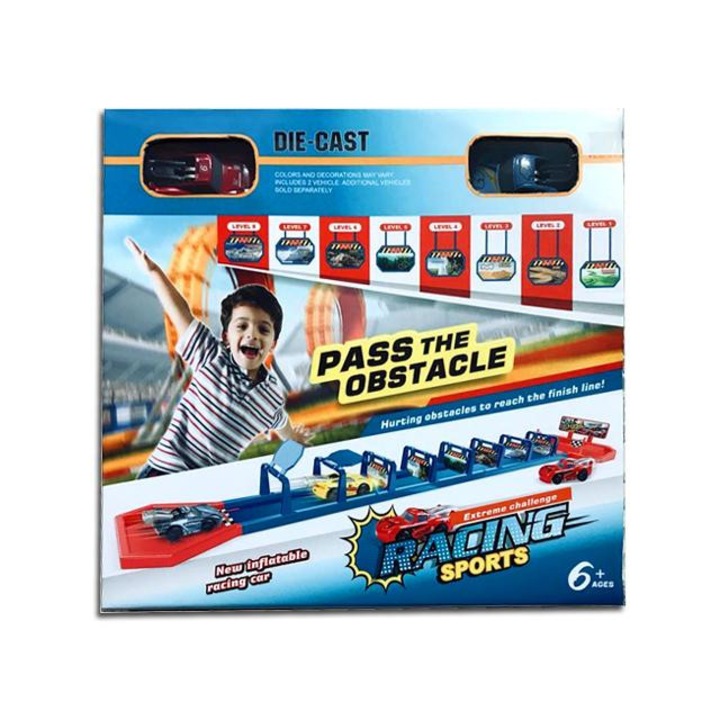 MK Toys 5033402 Versenypálya akadályokkal