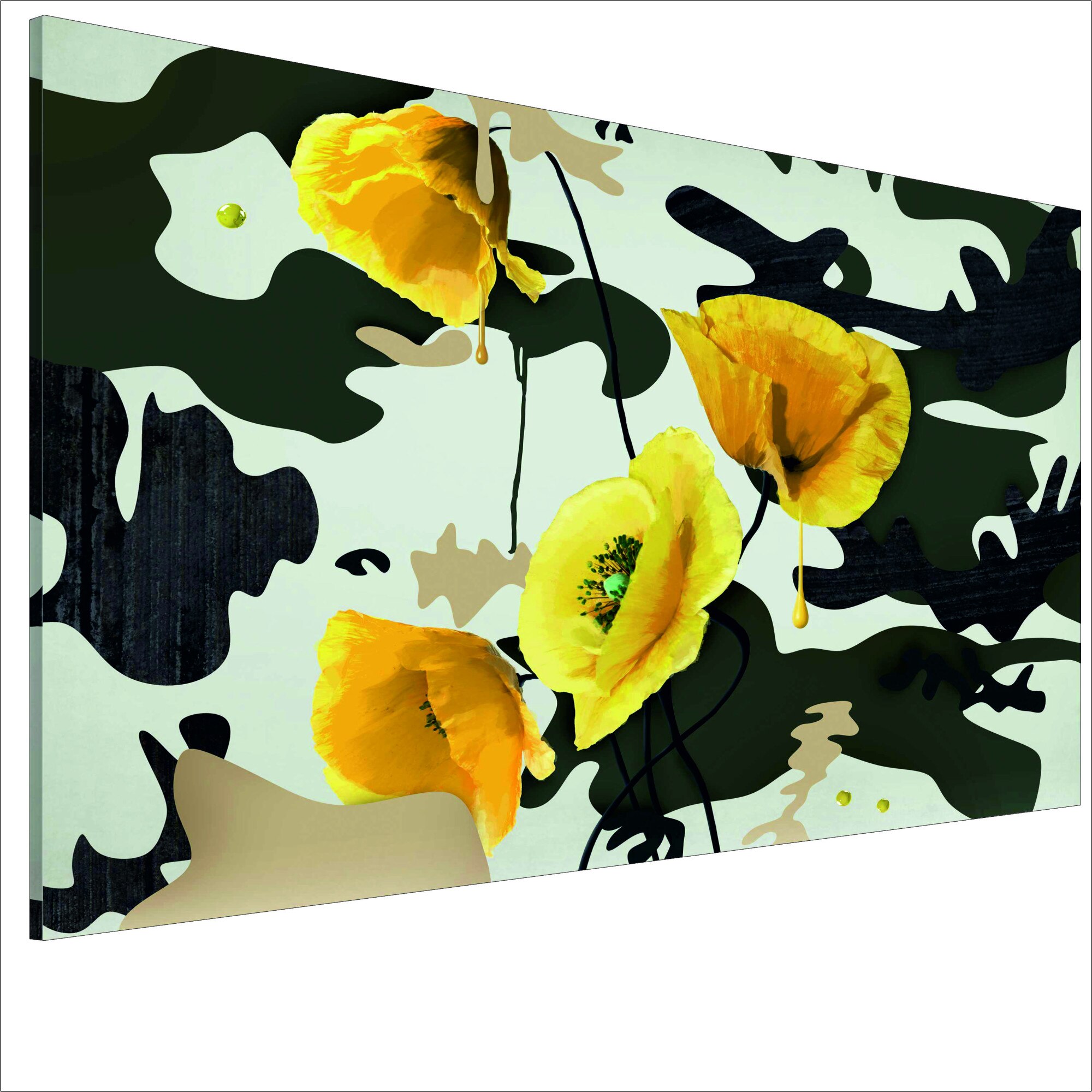 Tablou canvas - Pictat de maci - 90 x 60 cm