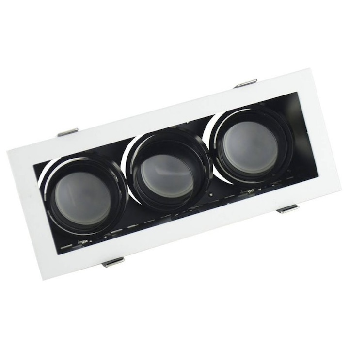 LED спот за вграждане регулируема светлина LED Market, SD72x3, за 3 крушки GU10 HUE