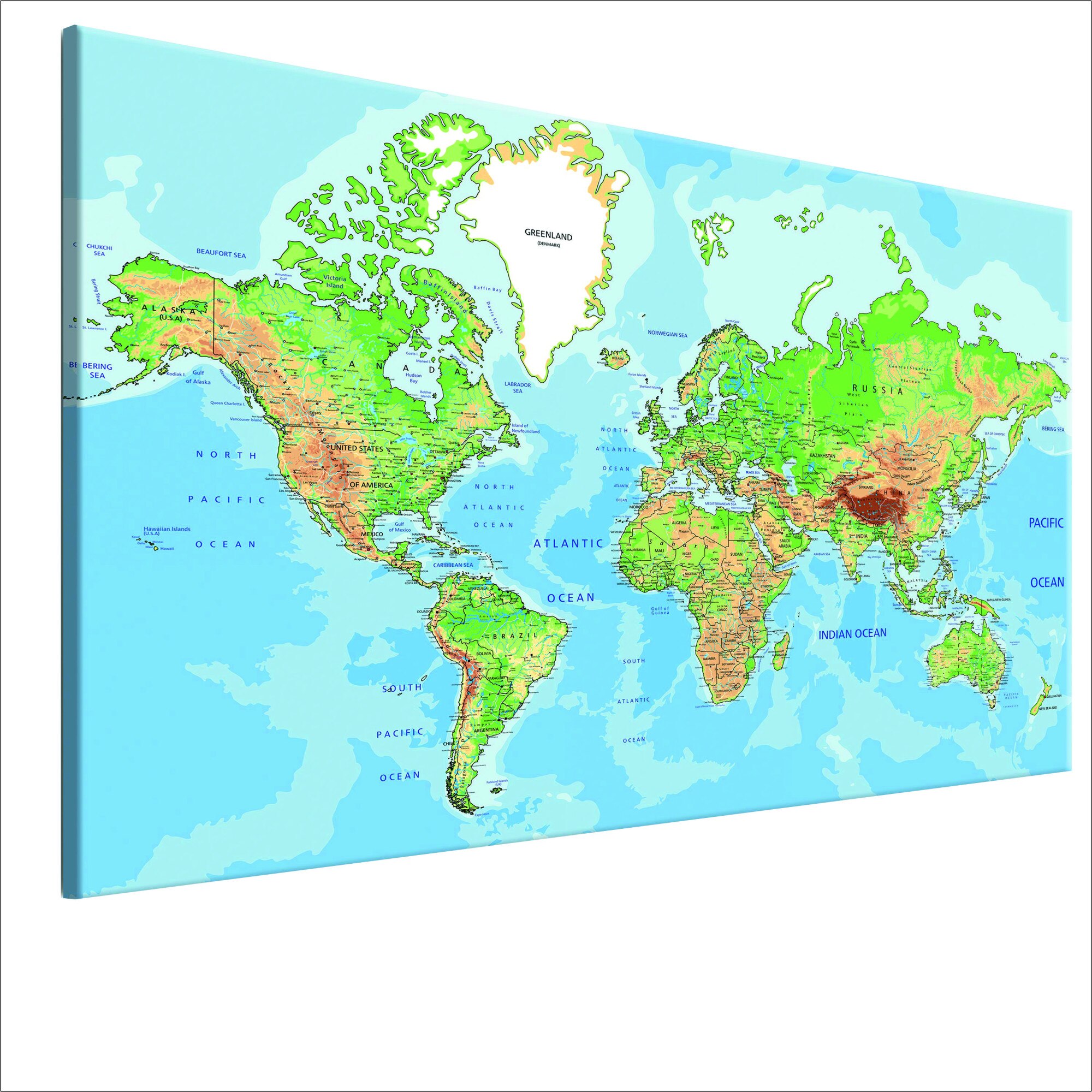 Tablou canvas - Exploreaza lumea! - 60 x 40 cm