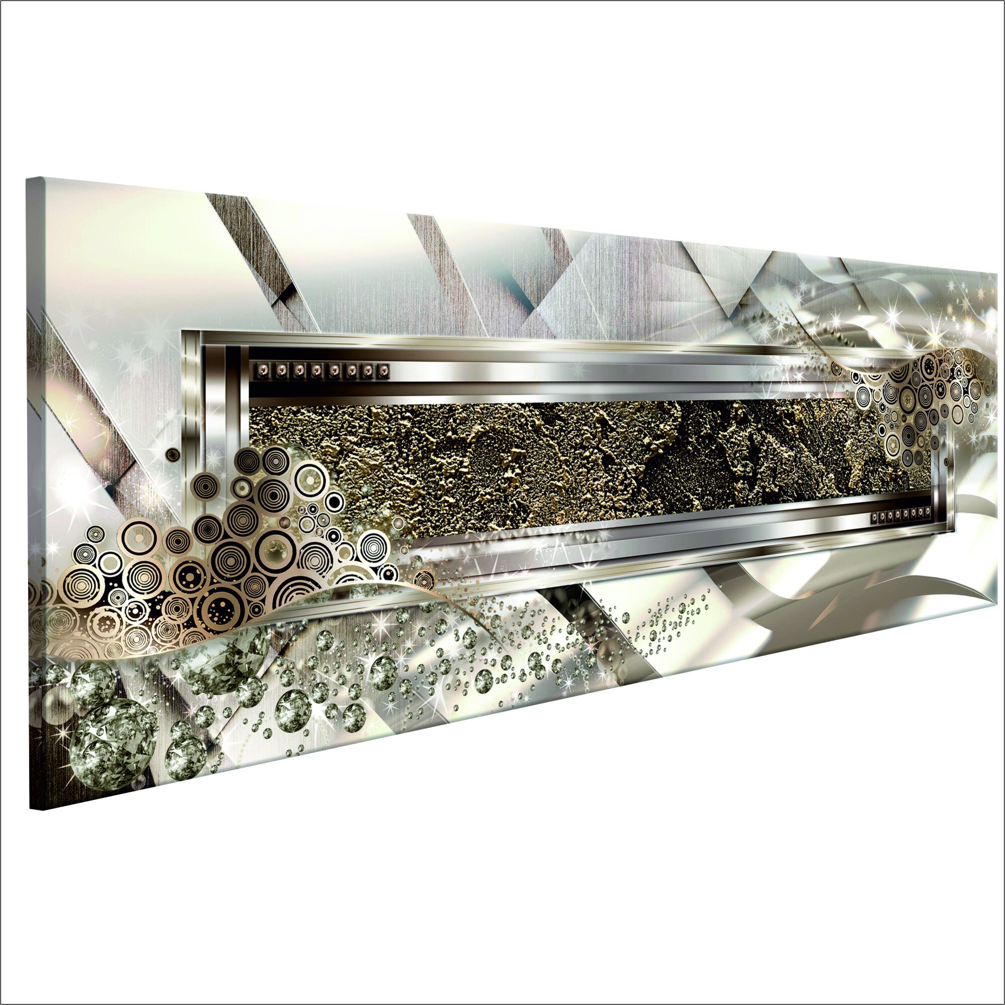 Tablou canvas - Frontiera de Aur - 120 x 40 cm