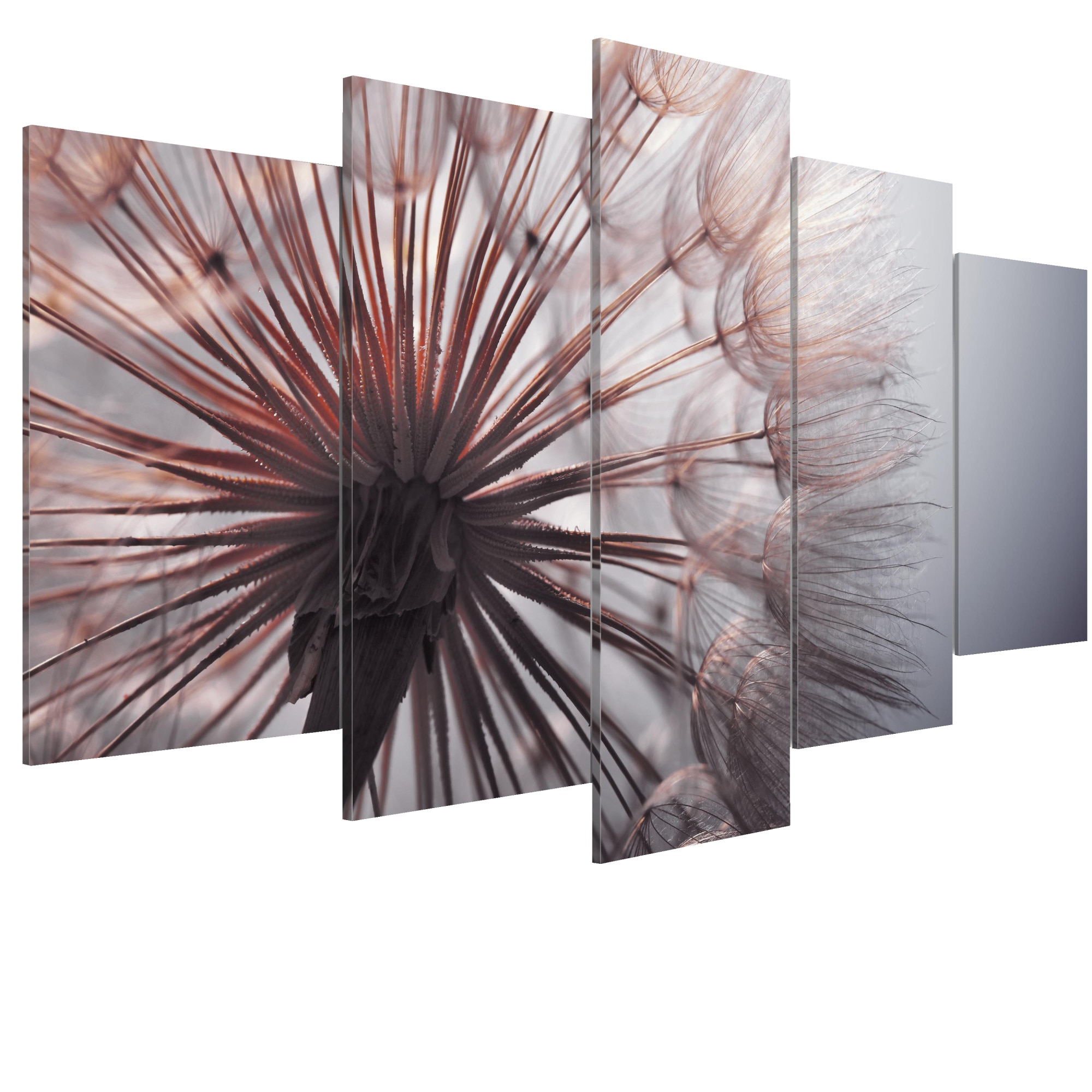 Tablou canvas 5 piese - FluturaSul Waft - 100 x 50 cm